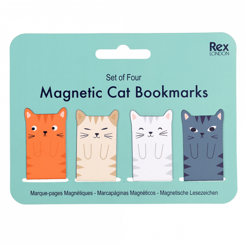 Magnetic Cat Bookmarks