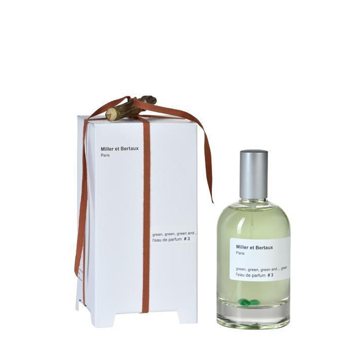 Miller et Bertaux 100ml Eau de Parfum - #3 (green, green, green and green) - Belle De Provence
