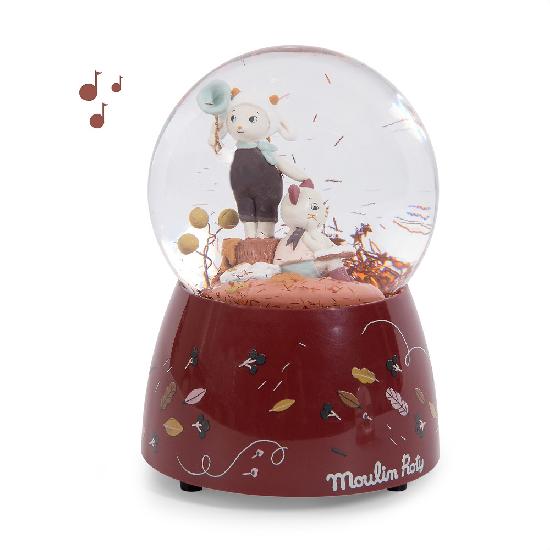 Moulin Roty - Apres la Pluie - Musical Snow Globe