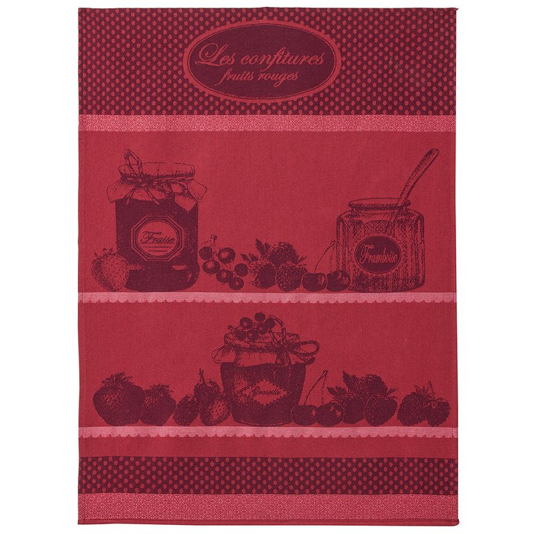 Confiture Fruits Rouge Tea Towel - Belle De Provence