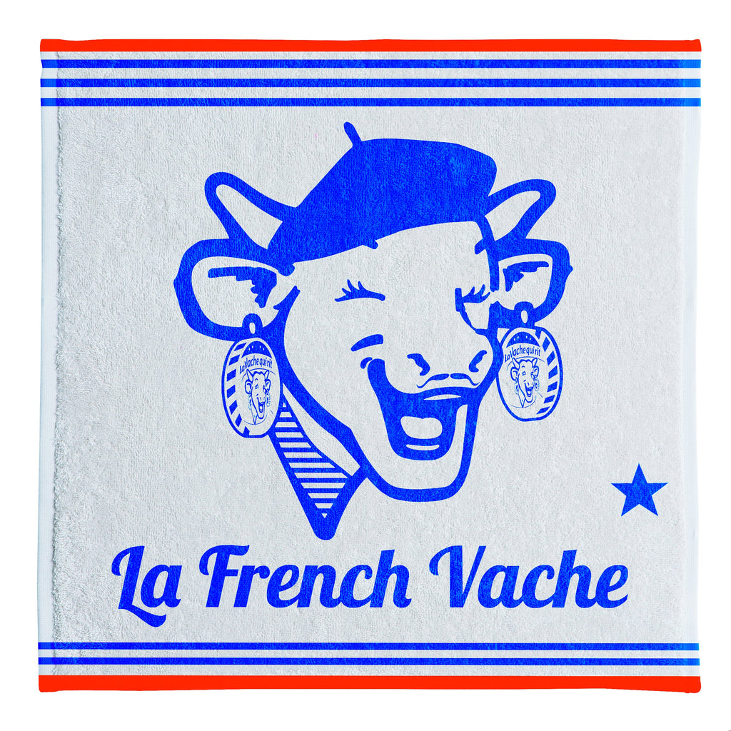 La Vache Qui Rit French Vache Terry Tea Towel - Belle De Provence