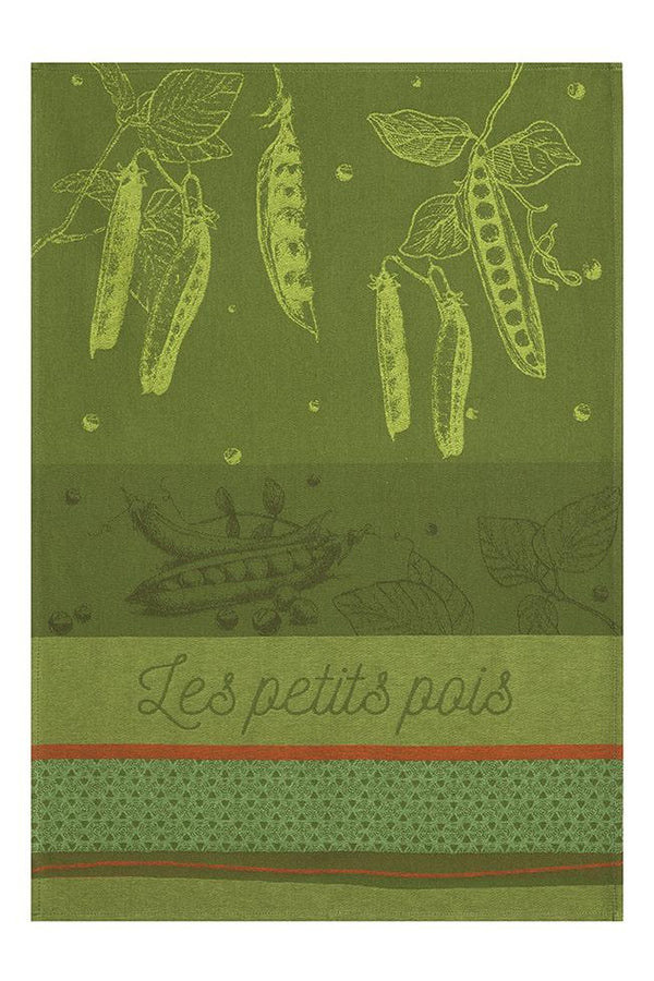 Petits Pois du Potager Tea Towel - Belle De Provence