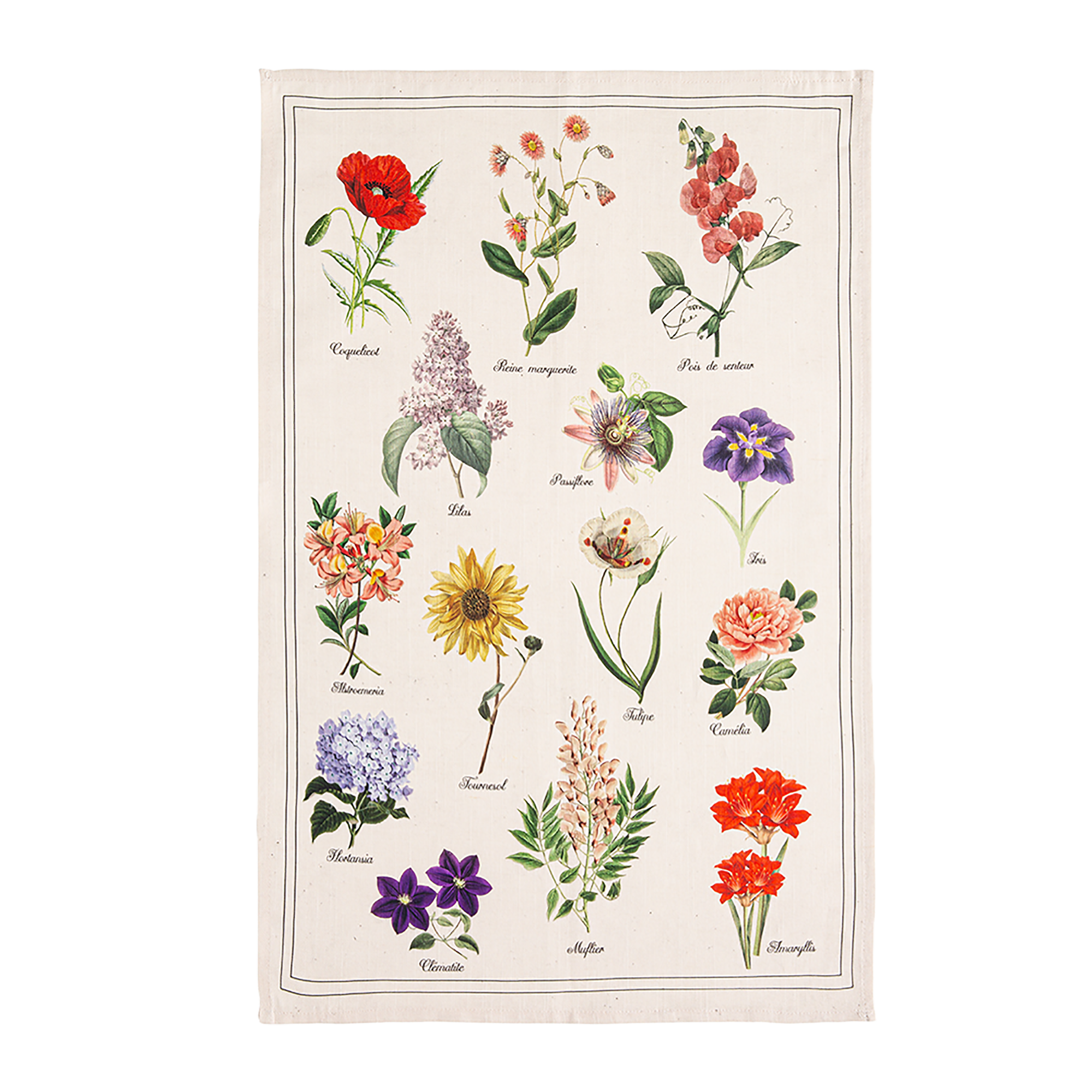 Coucke - Herbier Tea Towel