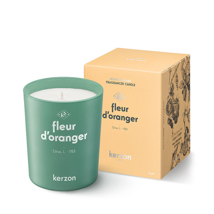 Kerzon Bougie Parfumée Fleur d'Oranger 190 g