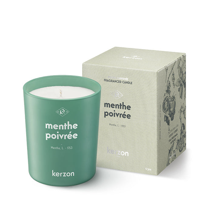 Kerzon Bougie Parfumée Menthe Poivrée 190g