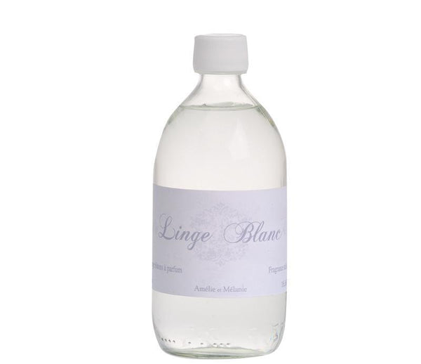 Linge Blanc Diffuser Refill 500ml - Belle De Provence