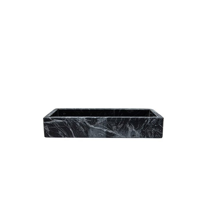 Black Marble Large Tray - Belle De Provence