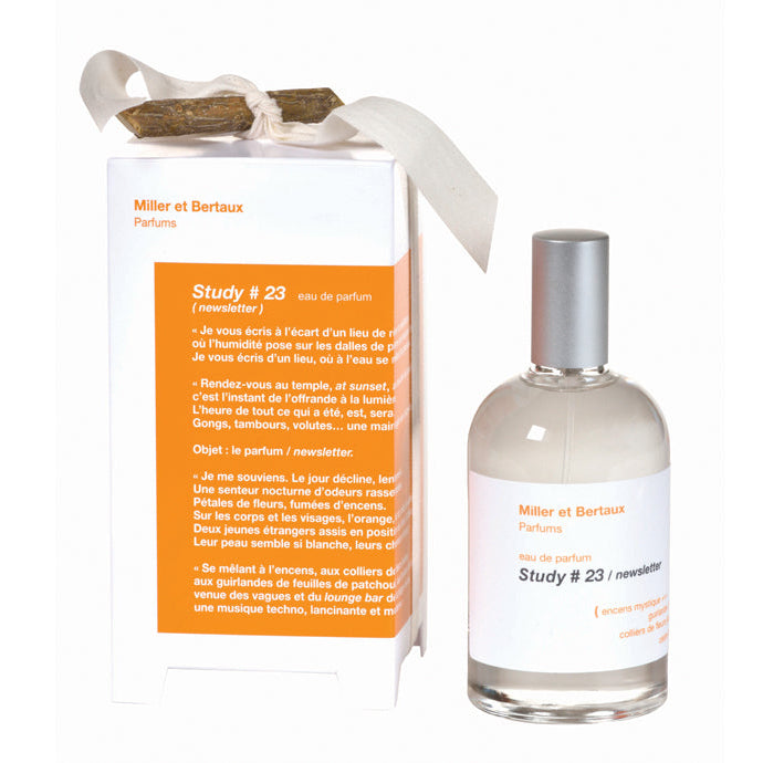 Miller et Bertaux 100ml Eau de Parfum - STUDY #23 - Belle De Provence