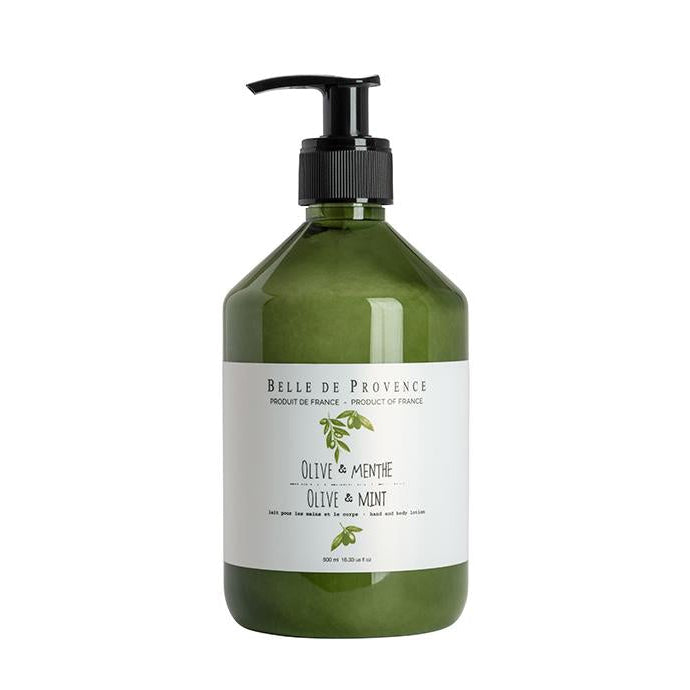 Olive Mint Hand & Body Lotion - Belle De Provence