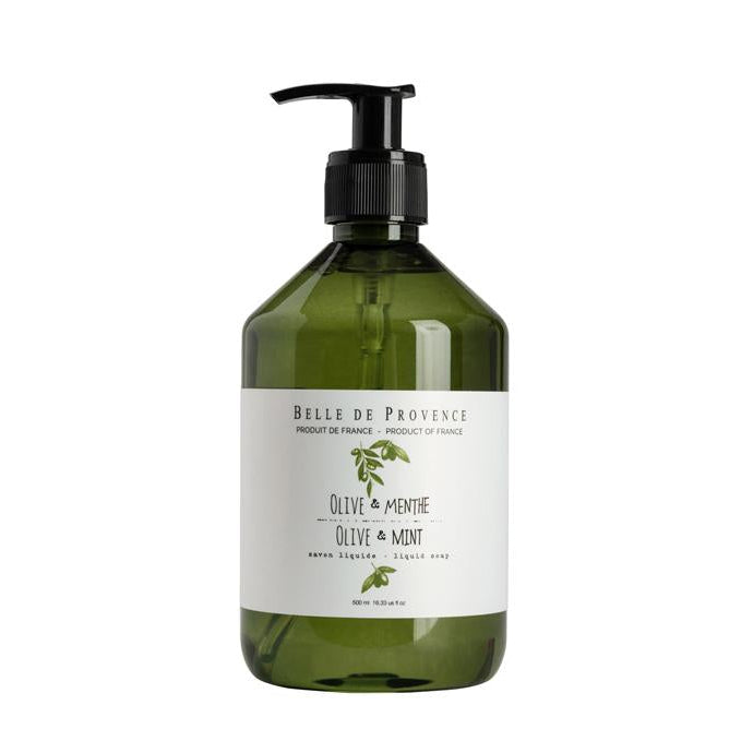 Olive Mint Liquid Soap - Belle De Provence