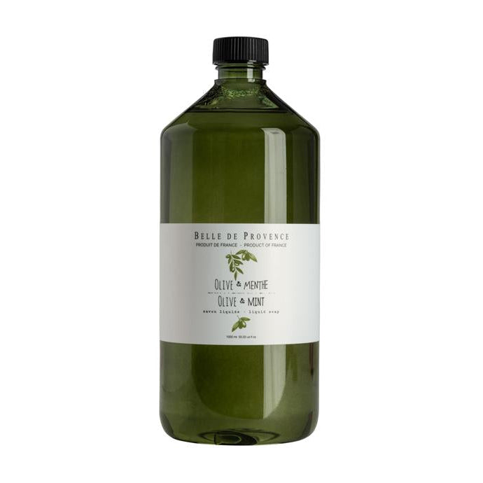 Olive Mint Liquid Soap Refill - Belle De Provence