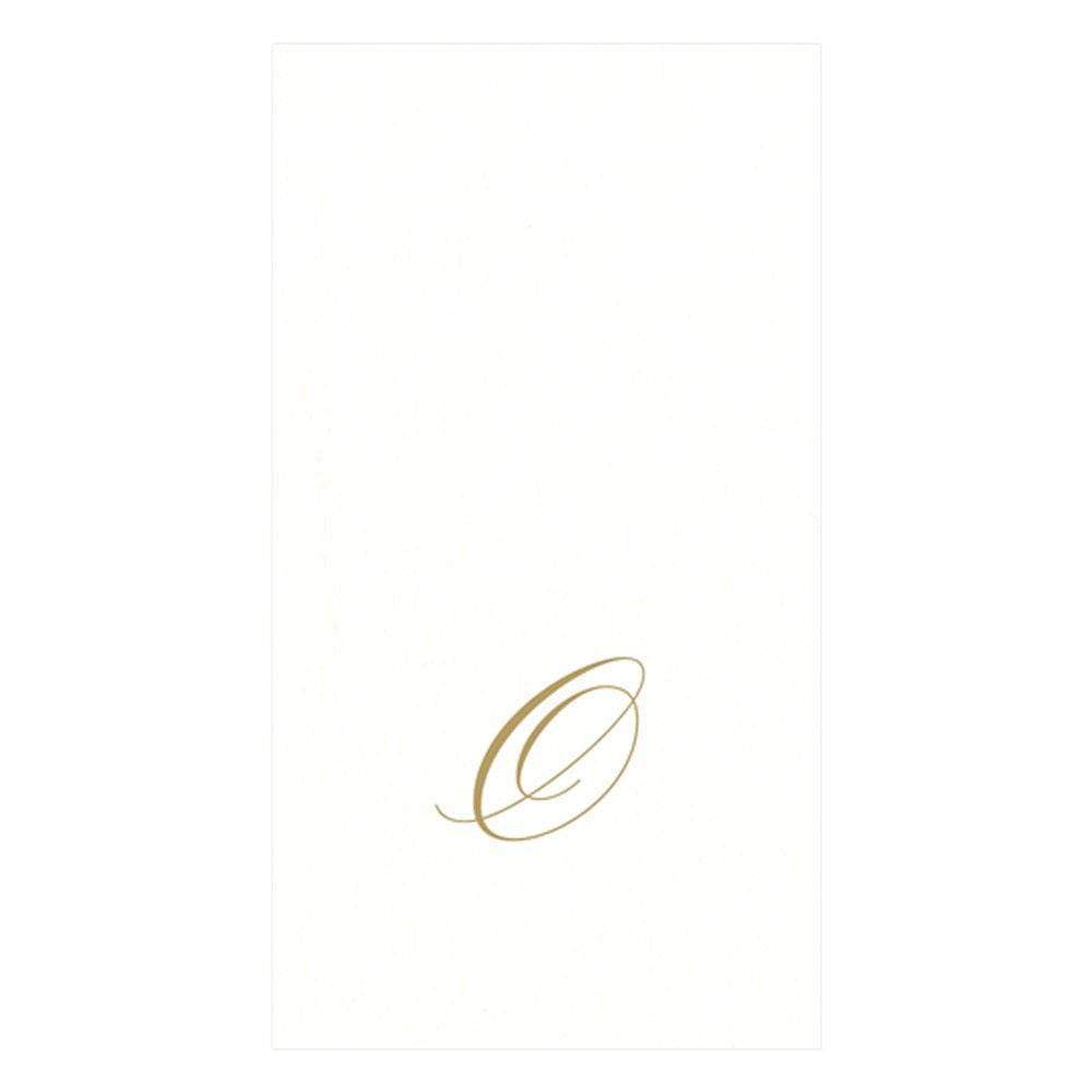 Initial Paper Linen Guest Towel - Belle De Provence