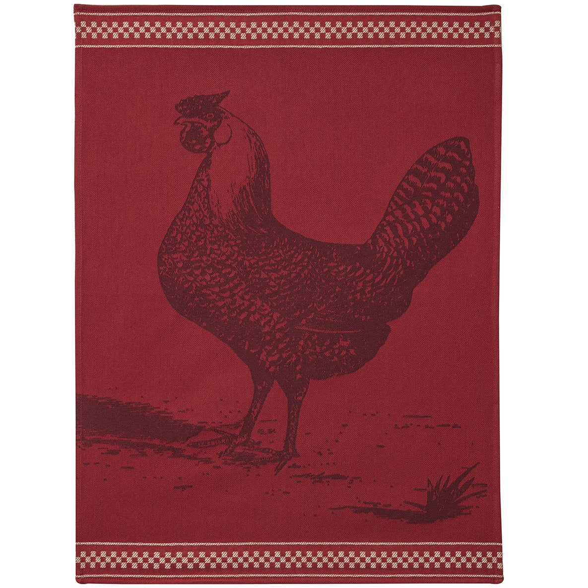 Poule Rousse Tea Towel - Belle De Provence