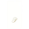 Initial Paper Linen Guest Towel - Belle De Provence