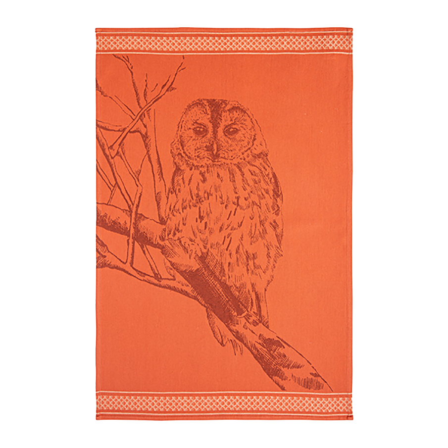 Coucke - La Chouette Tea Towel