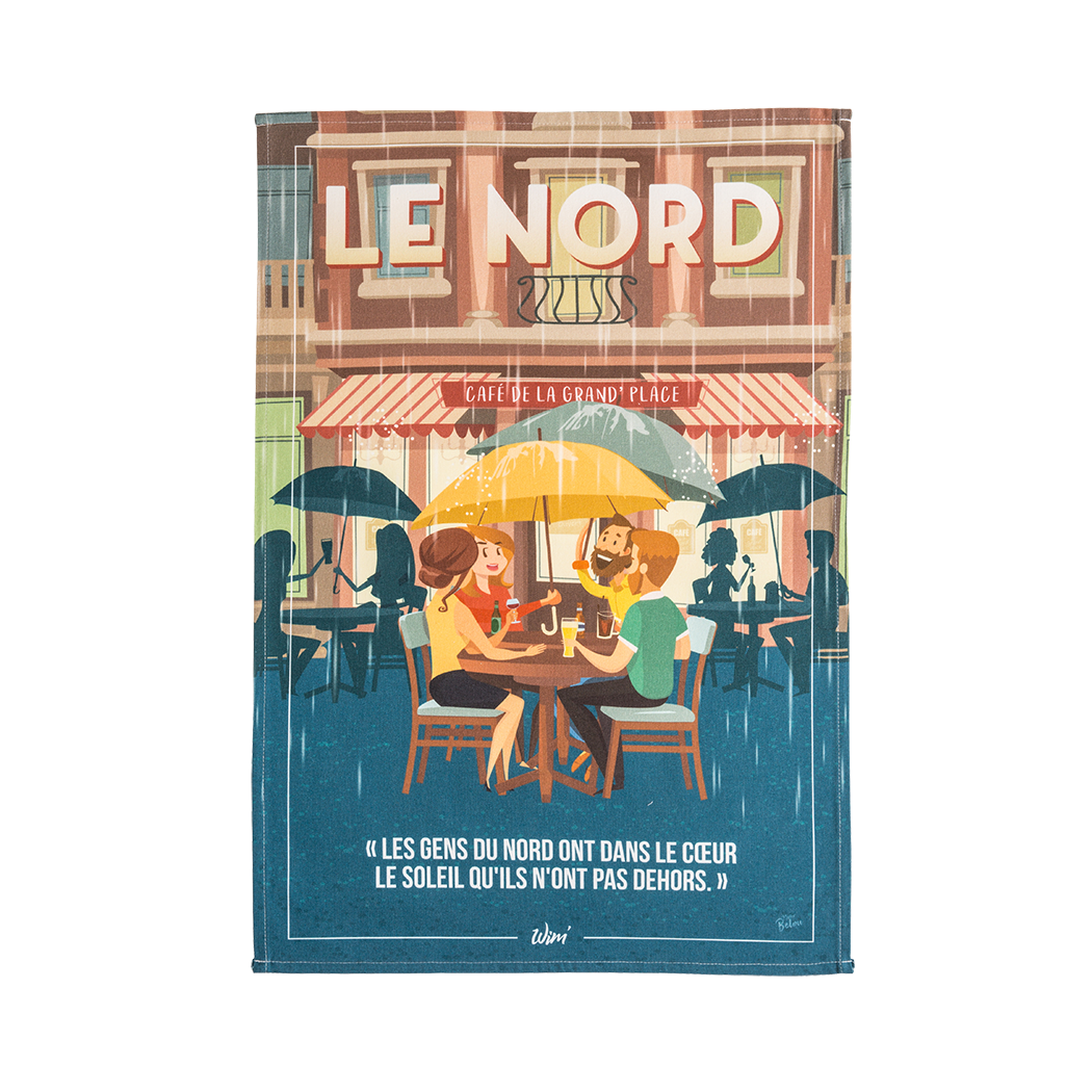 Coucke - Le Nord Tea Towel
