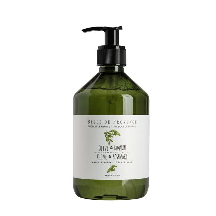 Olive Rosemary Liquid Soap - Belle De Provence