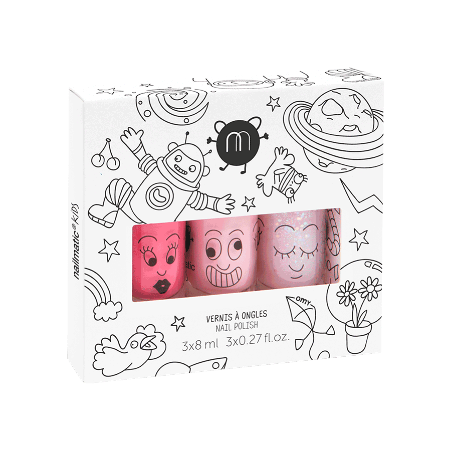 Set of 3 Kids Nail Polish - Belle De Provence