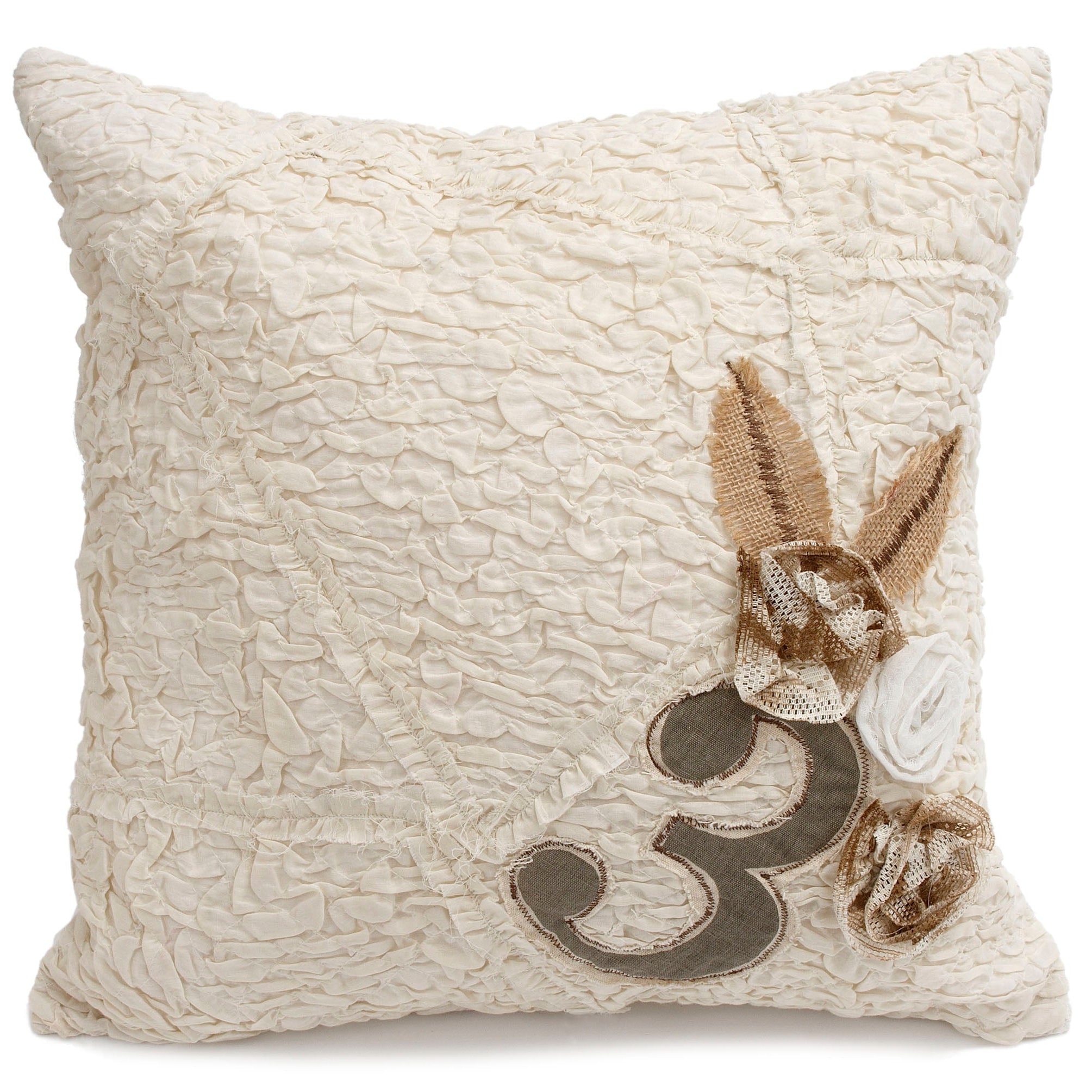 Number 3 Pillow - Belle De Provence
