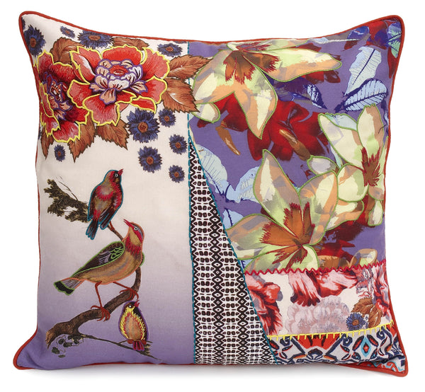 Vintage Birds Pillow - Belle De Provence
