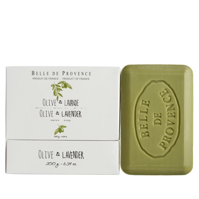 Olive Lavender 200g Bar Soap - Belle De Provence