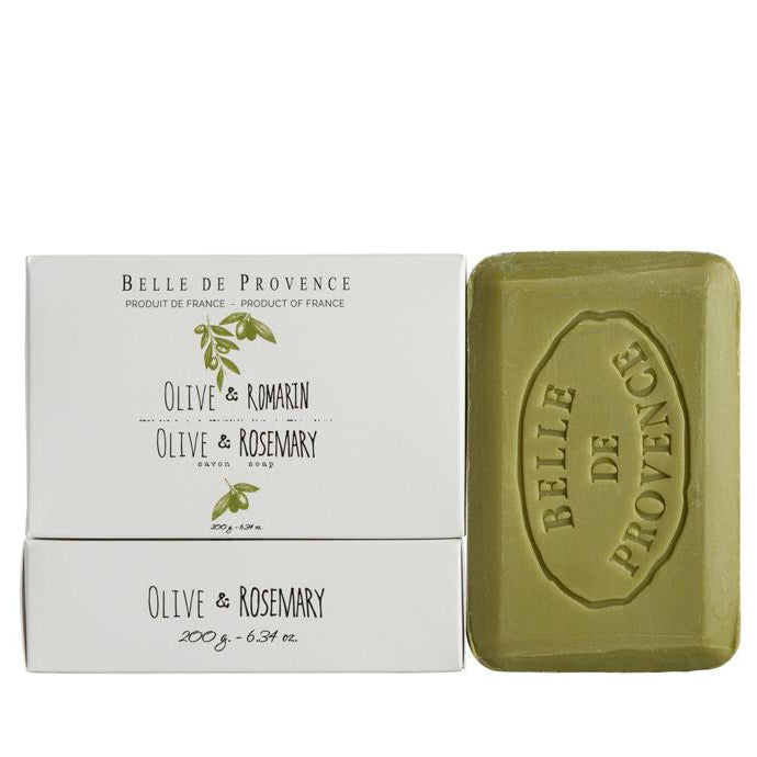 Olive Rosemary 200g Bar Soap - Belle De Provence