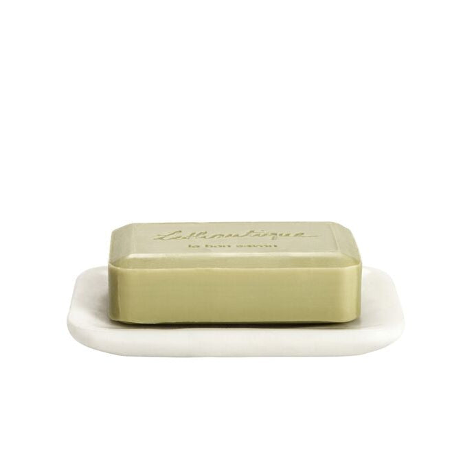 Rounded Marble Soap Dish - Belle De Provence