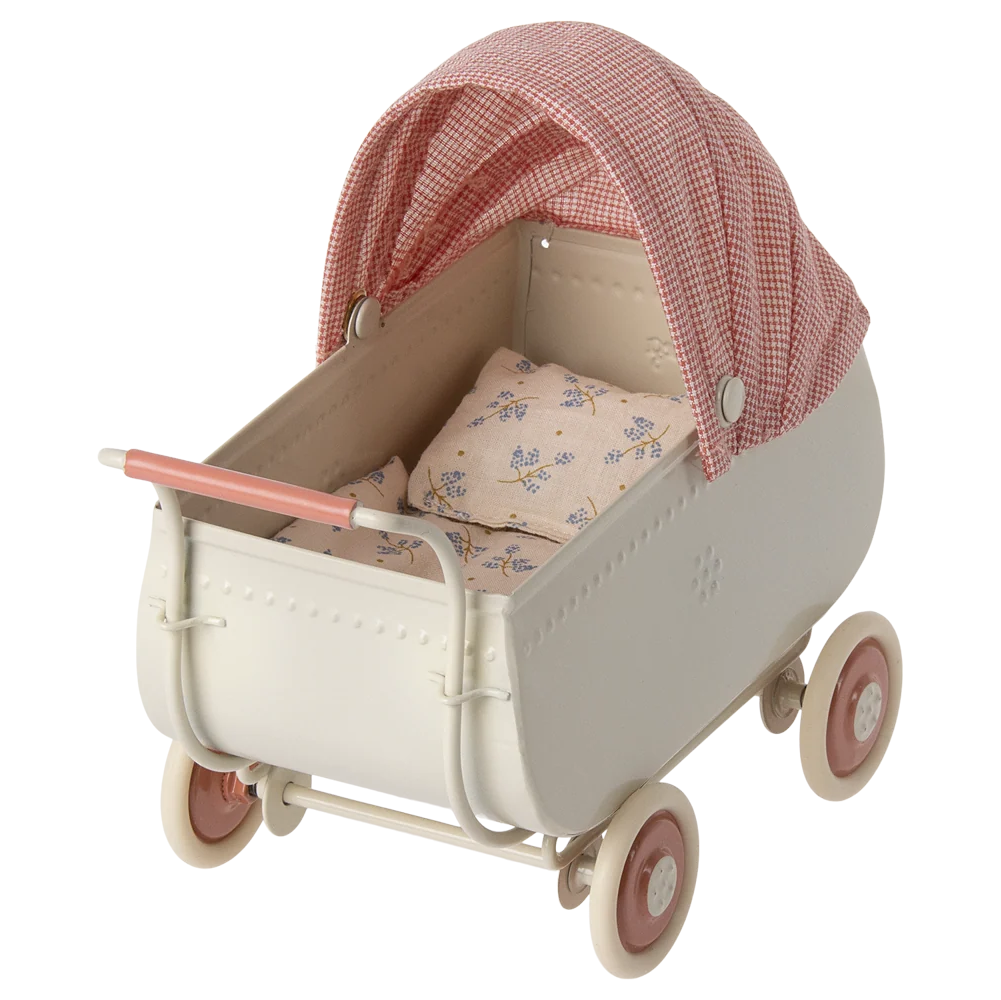 Maileg - Micro Coral Pram