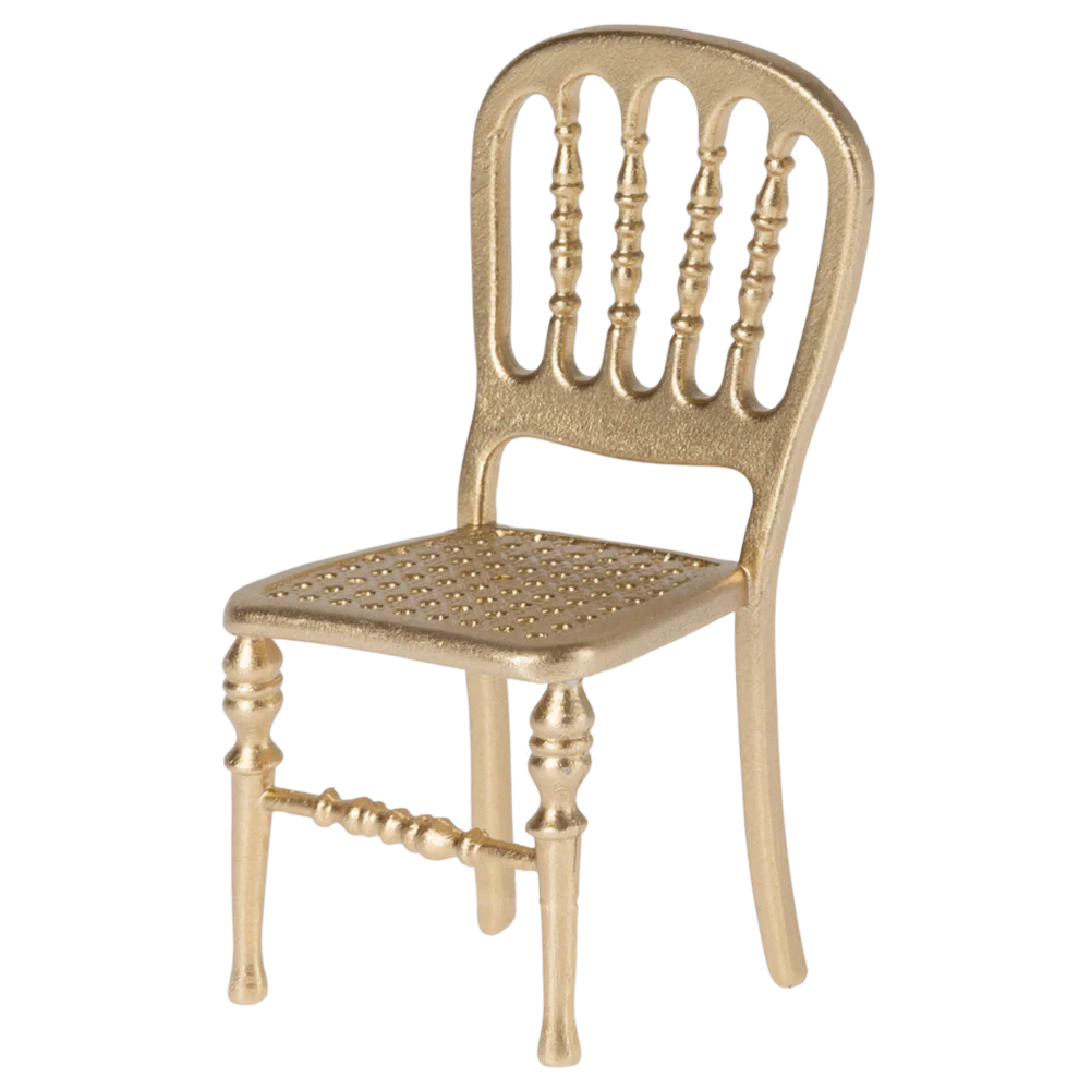 Maileg - Mouse Gold Chair