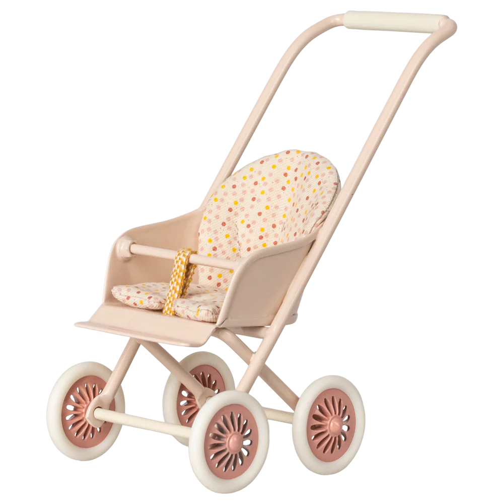 Maileg - Micro Stroller - Powder