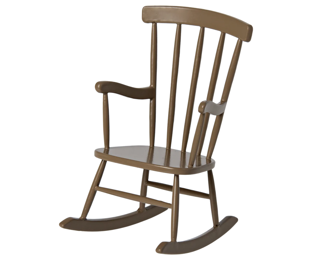 Maileg Mouse Rocking Chair Light Brown