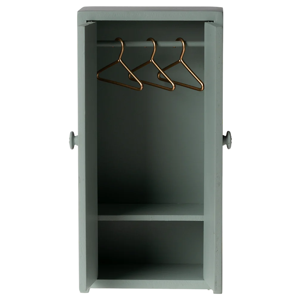 Maileg - Mouse Closet Soft Blue