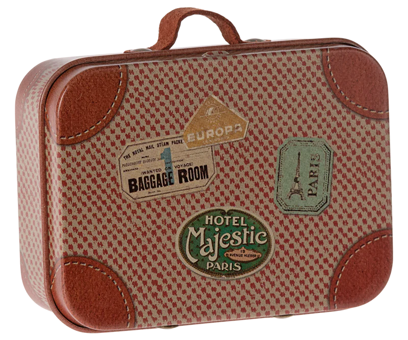 Maileg Suitcase, Mouse - Rose