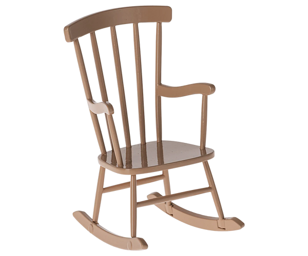 Maileg Mouse Rocking Chair Dark Powder