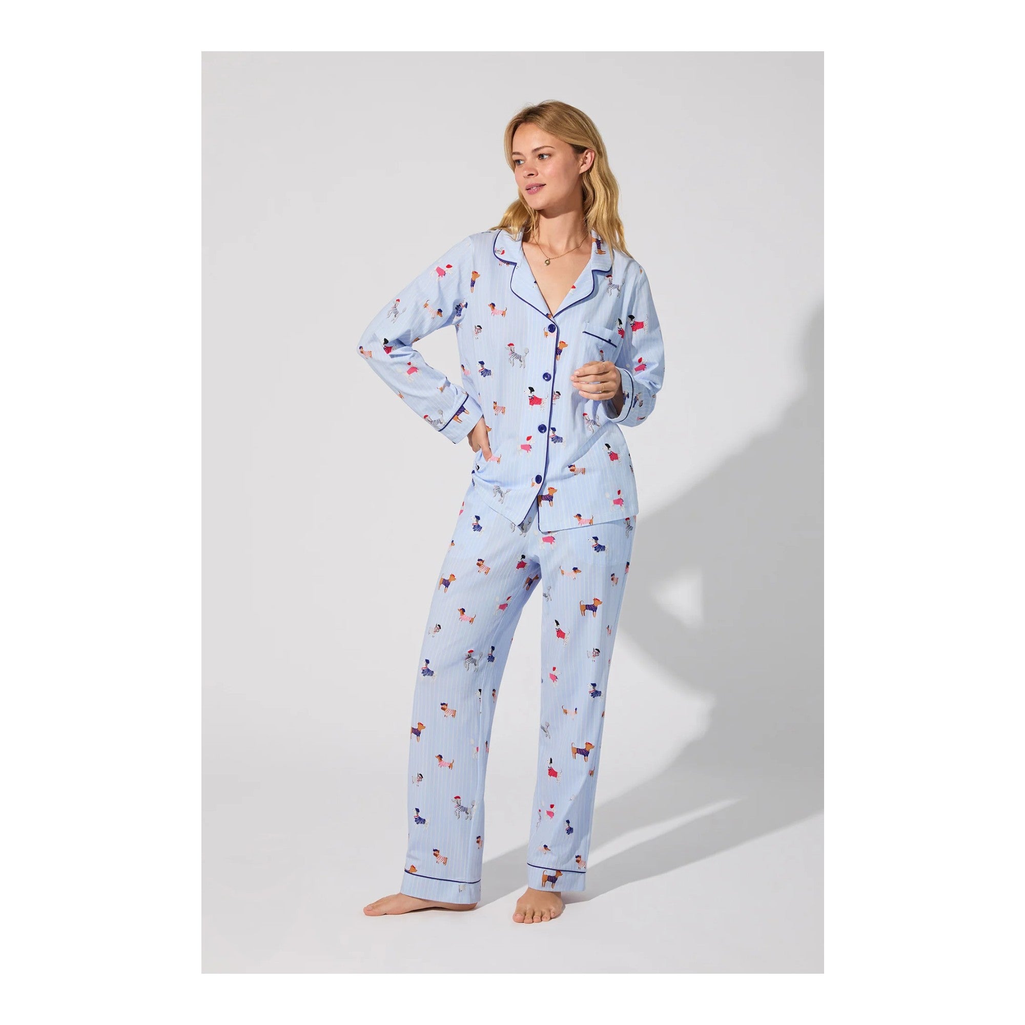 Bedhead PJs - French Pups Classic PJ Set