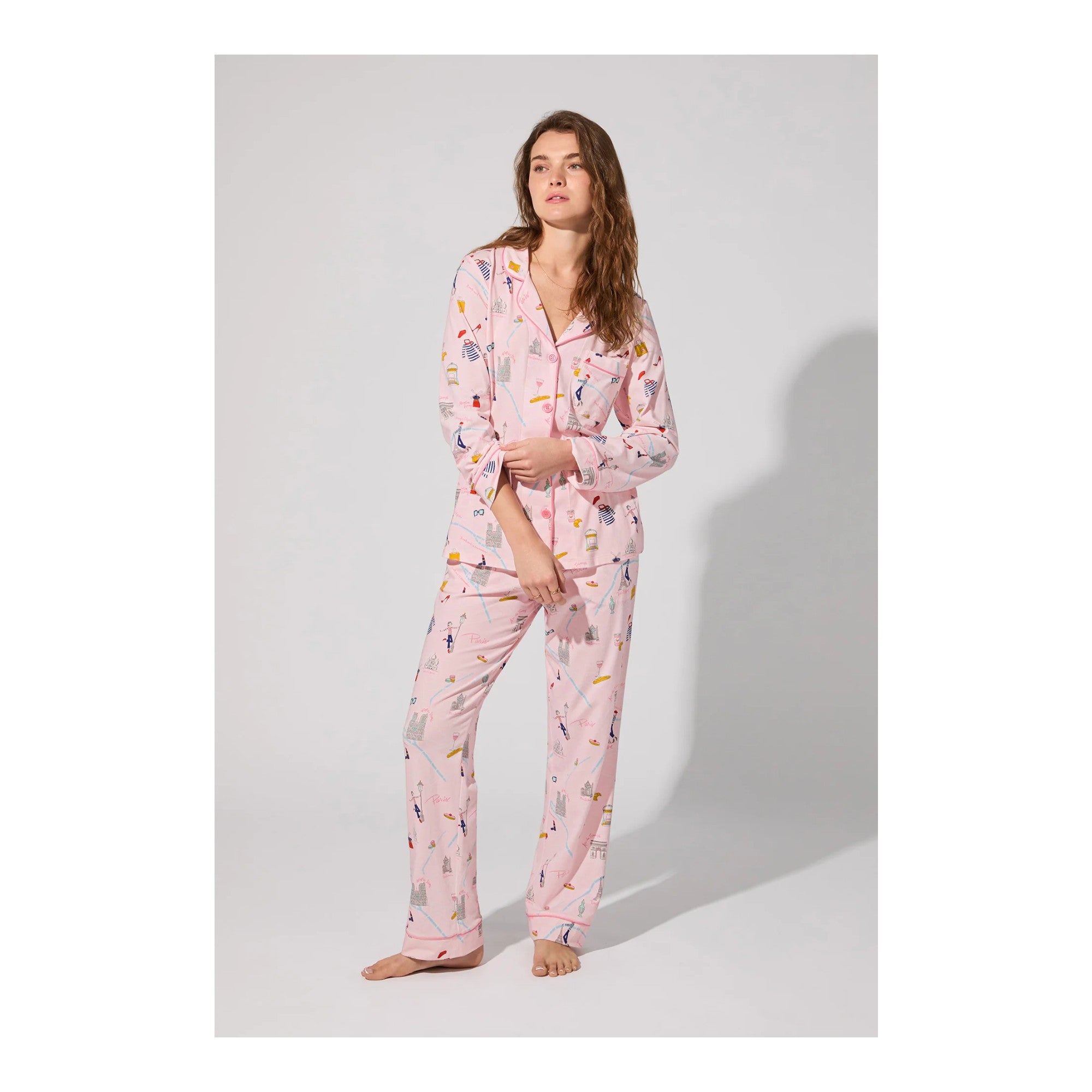 Bedhead PJs - 48 Hours in Paris Classic PJ Set
