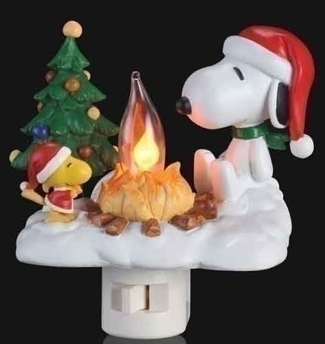 Snoopy Campfire Nightlight