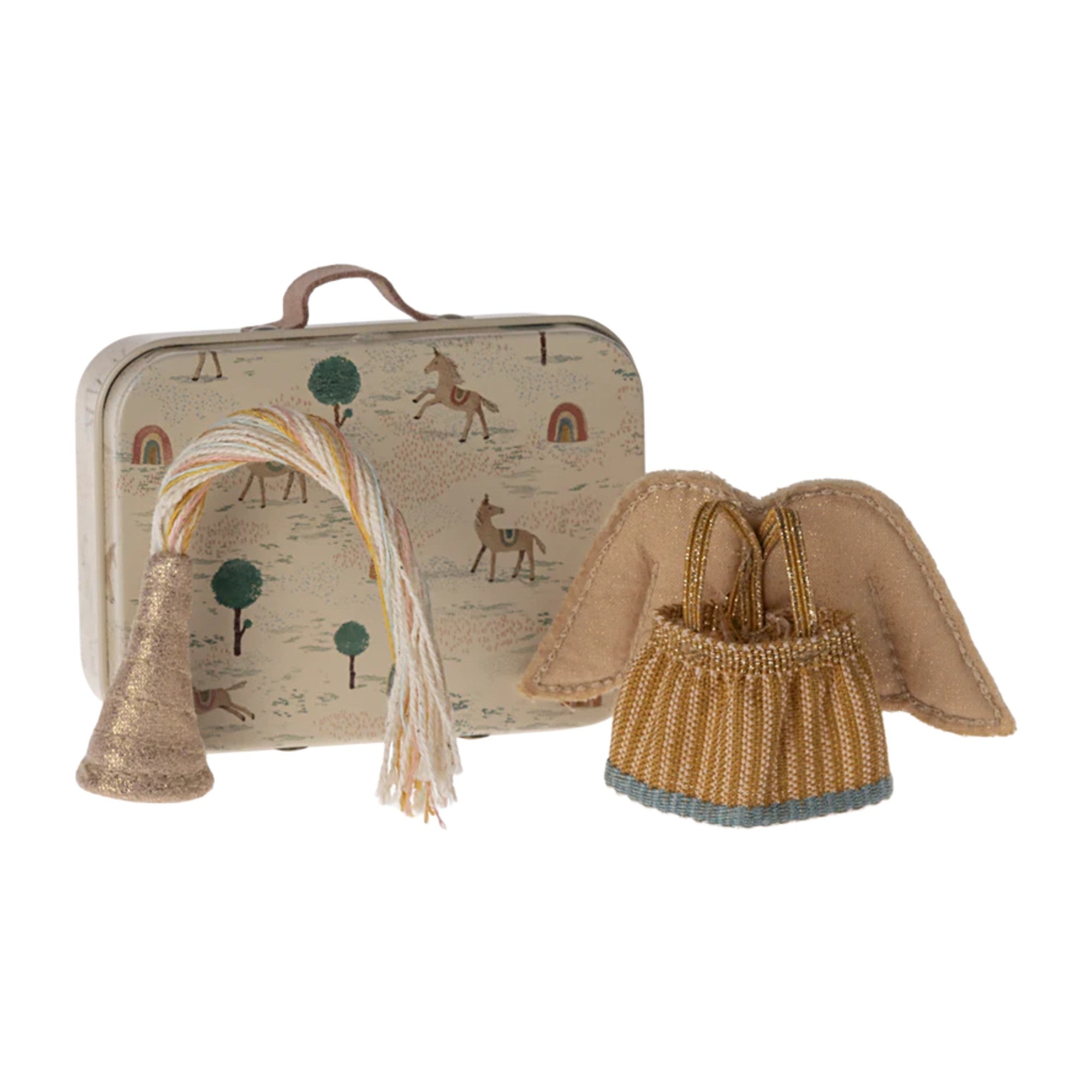 Maileg - Fairy Clothes in Suitcase, Little Sister Mouse