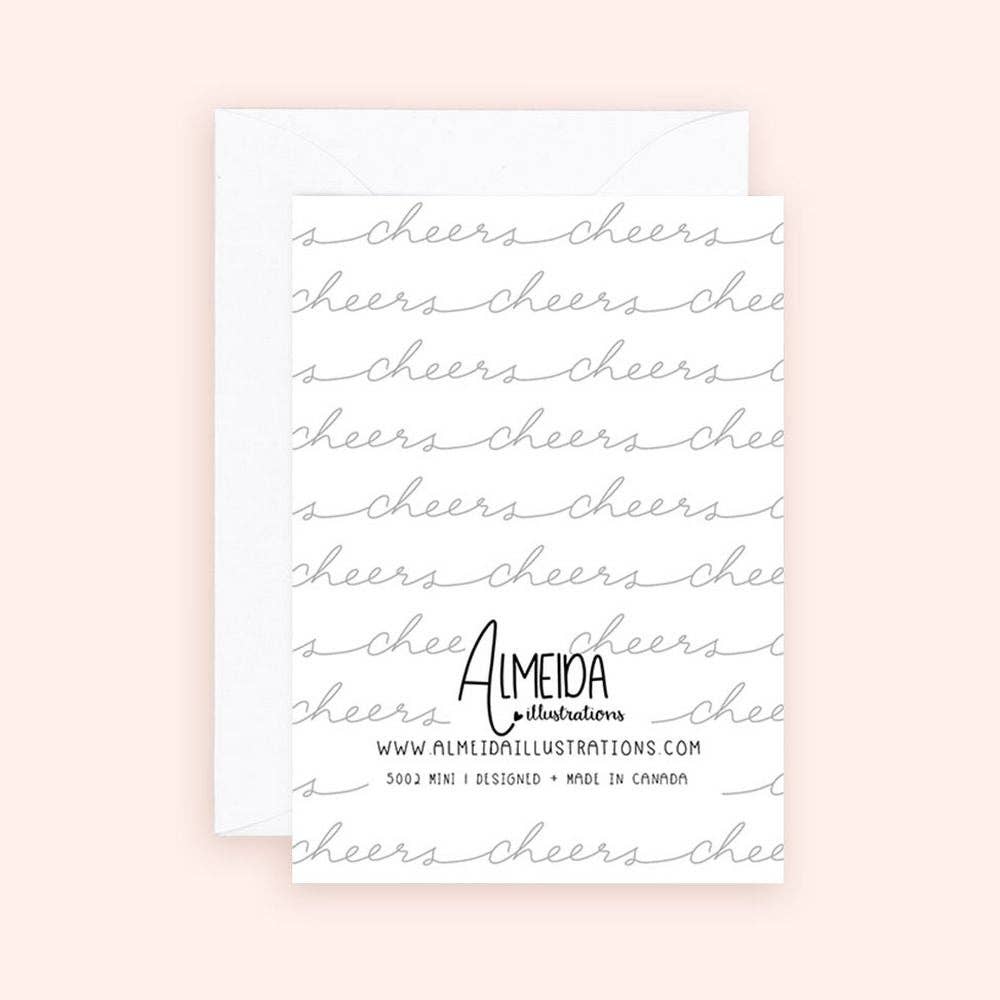 Mini Card - Cheers Celebration Enclosure Card