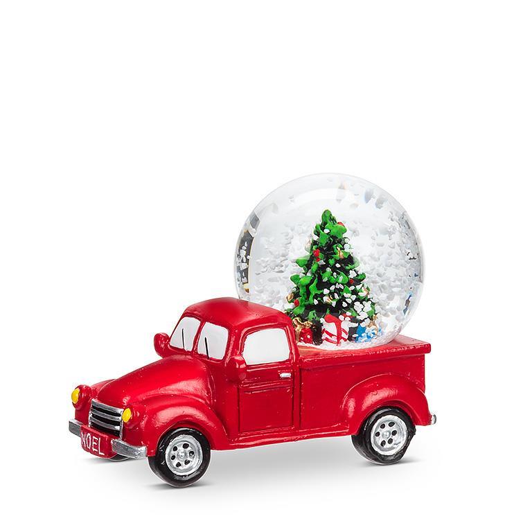 Red Truck Snow Globe