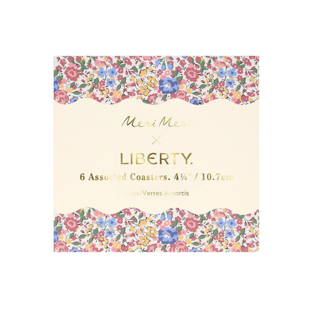 Ensemble de sous-verres Liberty Mixed