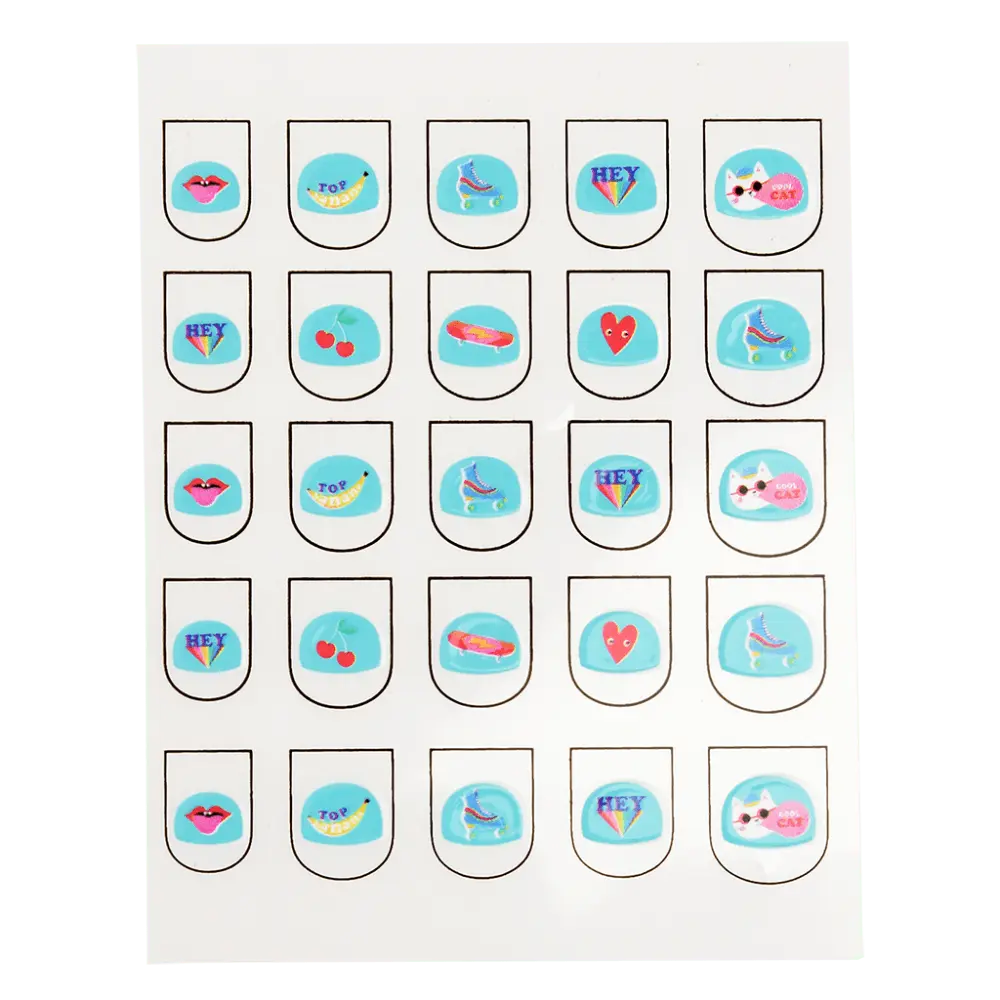 Top Banana Nail Stickers