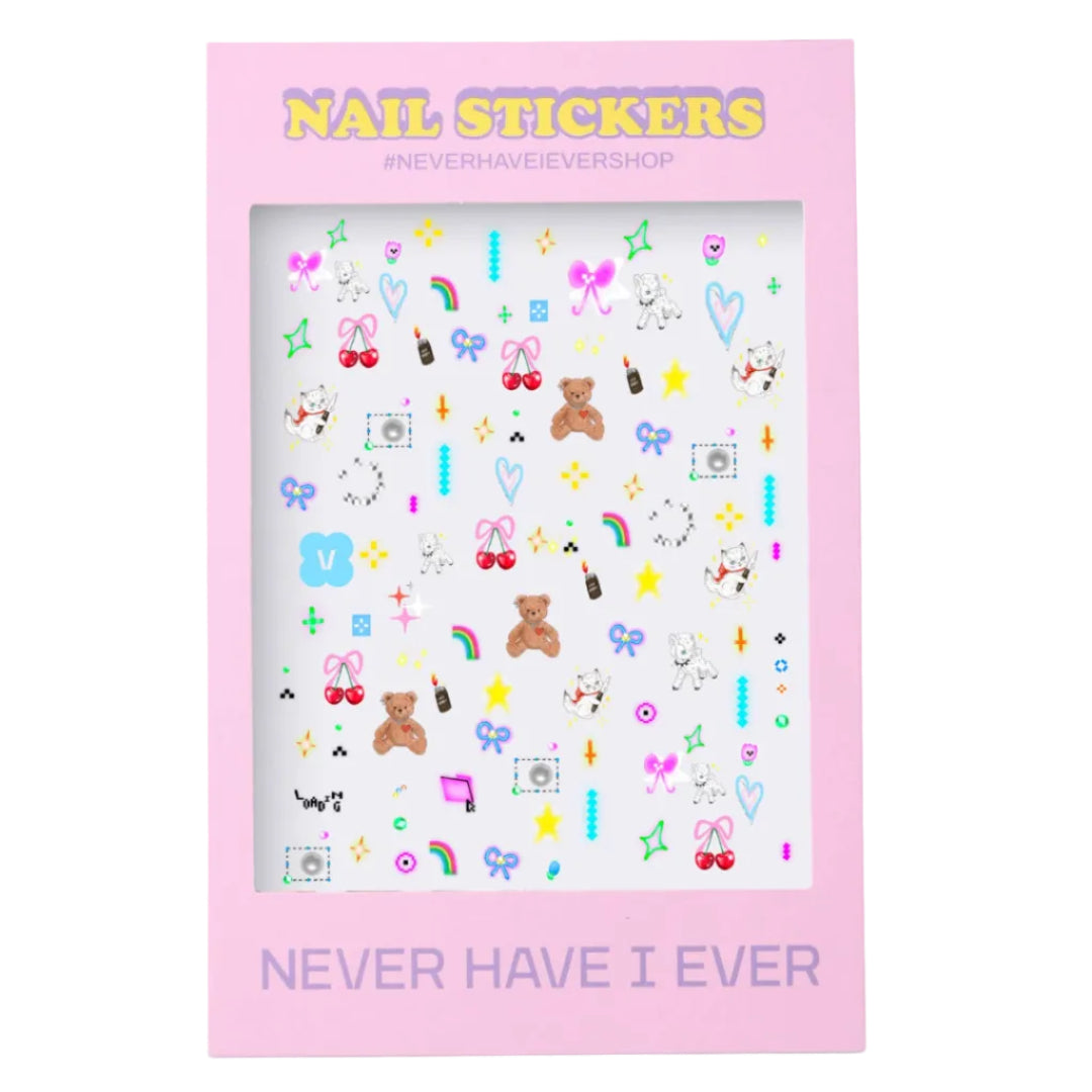 Stickers pour les ongles par Vyolet Jin - Tout simplement mignon