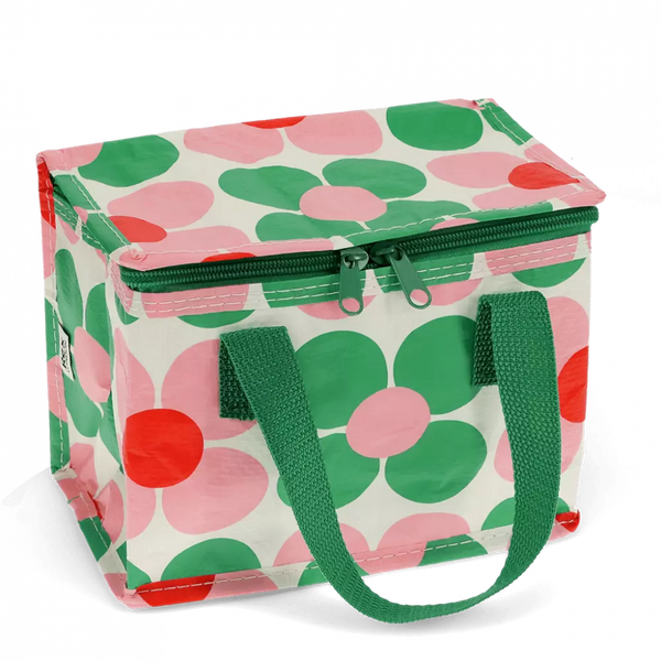 Pink & Green Daisy Lunch Bag
