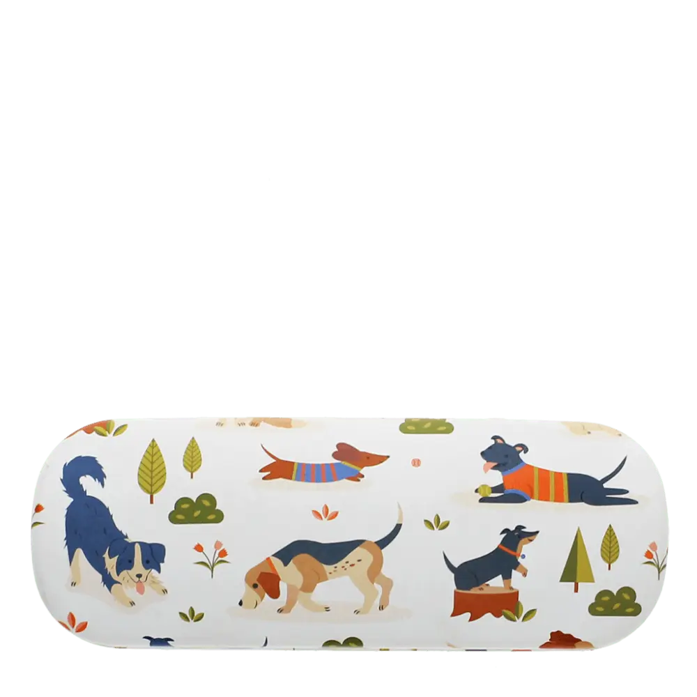 Dog Park Glasses Case