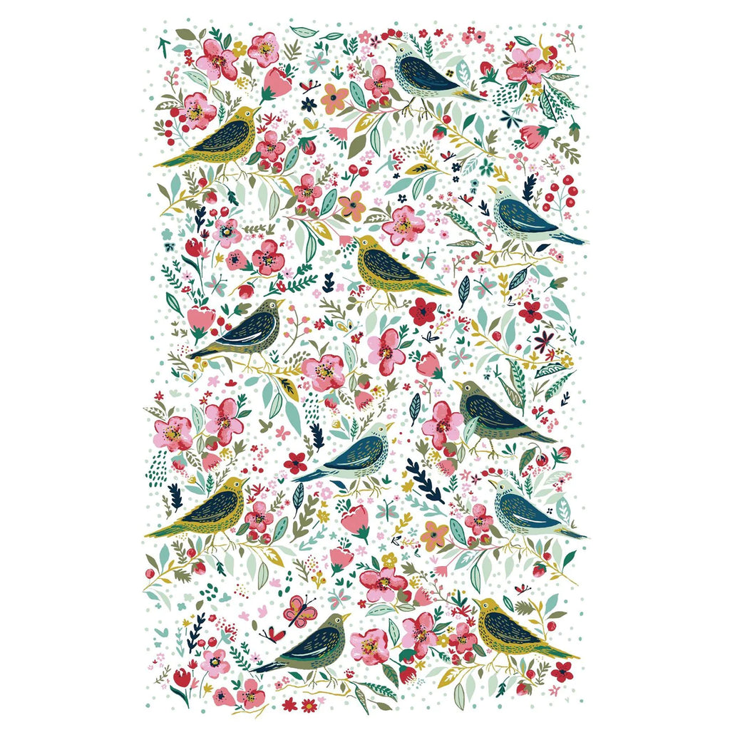 Dawn Chorus Tea Towel