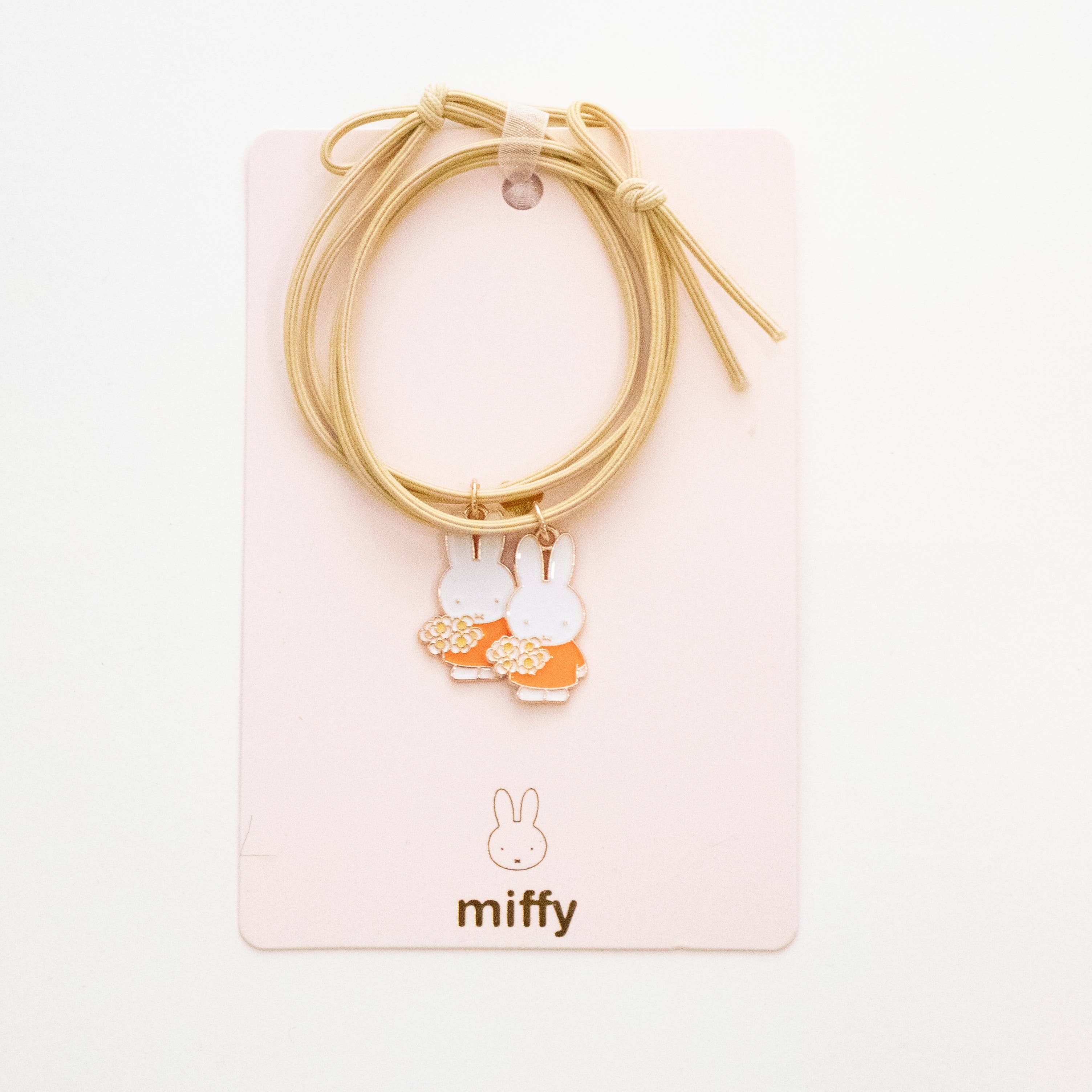 Yuko B - Miffy Friendship Bracelet Hair Elastics