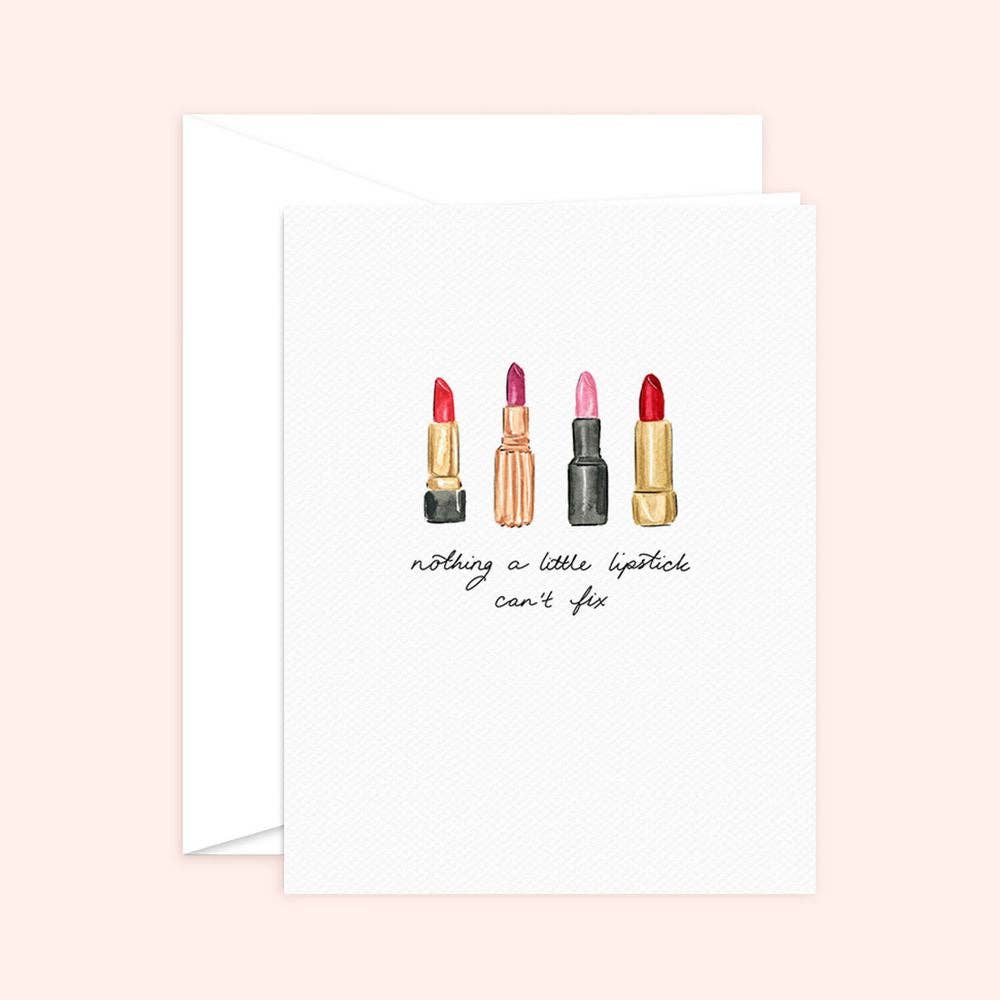 Lipstick Card | Sympathy | Divorce Card