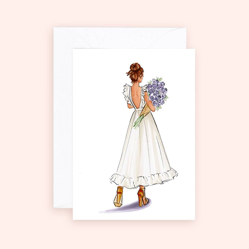 Spring Ruffles - Everyday Fashion Enclosure Card