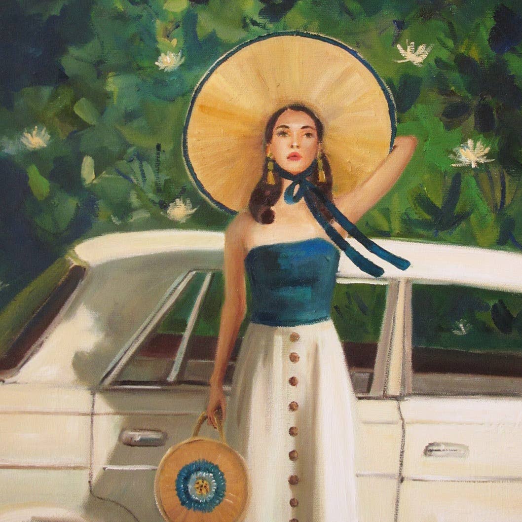 Janet Hill Studio - Mulholland Drive Art Print Medium